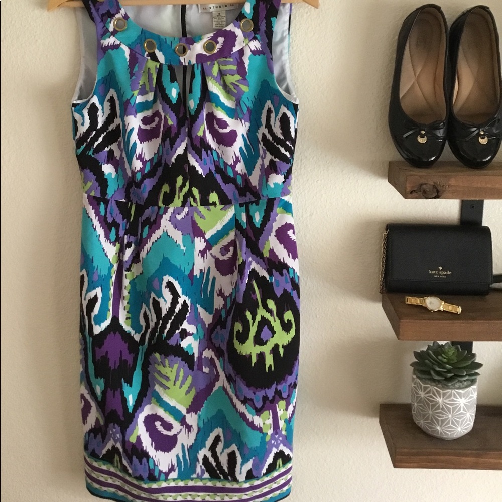 AA Studio AA keyhole sheath dress